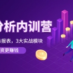 《財(cái)報(bào)分析內(nèi)訓(xùn)營》0基礎(chǔ)看懂財(cái)務(wù)報(bào)表，3大應(yīng)用實(shí)戰(zhàn)模塊，讓投資更賺錢