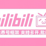 Bilibili多功能養(yǎng)號框架，支持多開，批量抽獎！!