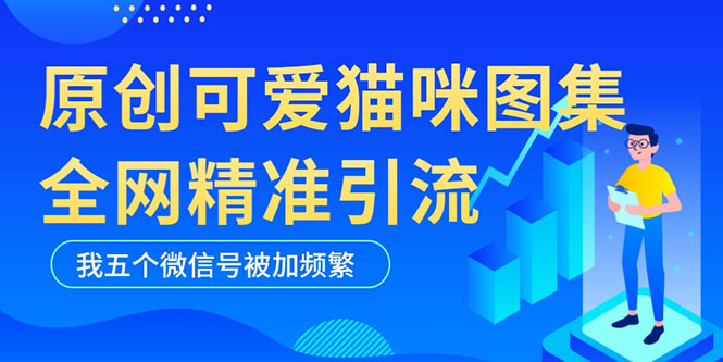 黑科技純?cè)瓌?chuàng)可愛(ài)貓咪圖片，全網(wǎng)精準(zhǔn)引流，實(shí)操5個(gè)VX號(hào)被加頻繁