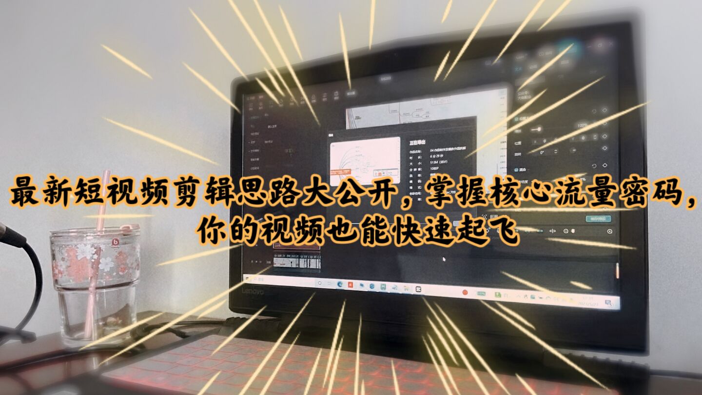 最新短視頻剪輯思路大公開，掌握核心流量密碼，你的視頻也能快速起飛