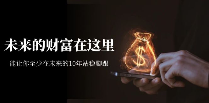 某收費(fèi)文章《未來(lái)的財(cái)富在這里》能讓你至少在未來(lái)的10年站穩(wěn)腳跟