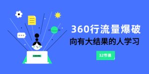 360行-流量爆破，向有大結果的人學習（6節(jié)課）