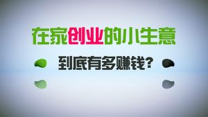 在家創(chuàng)業(yè)，日引300+創(chuàng)業(yè)粉，一年收入30萬，悶聲發(fā)財的小生意，比打工強