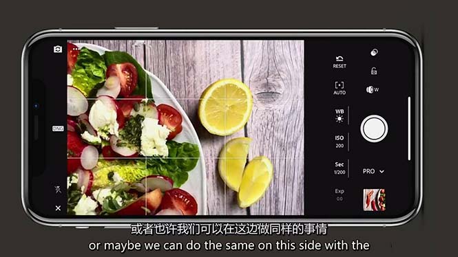 iPhone 美食攝影-掌握美食攝影造型-構(gòu)圖和編輯藝術(shù)-21節(jié)課-中英字幕