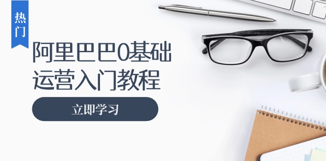 阿里巴巴運營零基礎(chǔ)入門教程：涵蓋開店、運營、推廣，快速成為電商高手