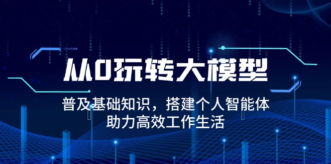 從0玩轉(zhuǎn)大模型，普及基礎(chǔ)知識，搭建個人智能體，助力高效工作生活
